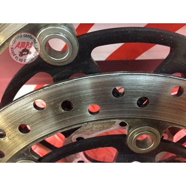 Paire de disque de frein avant Honda CBR 1100 XX 1999 à 2007
