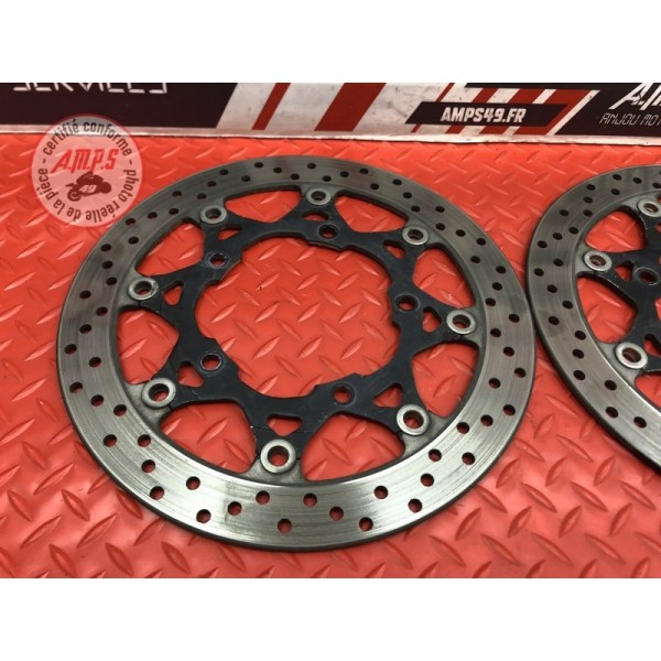 Paire de disque de frein avant Suzuki DL 1000 V-STROM 2017 à 2019 