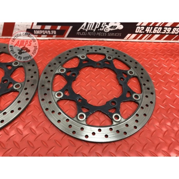 Paire de disque de frein avant Suzuki DL 1000 V-STROM 2017 à 2019 