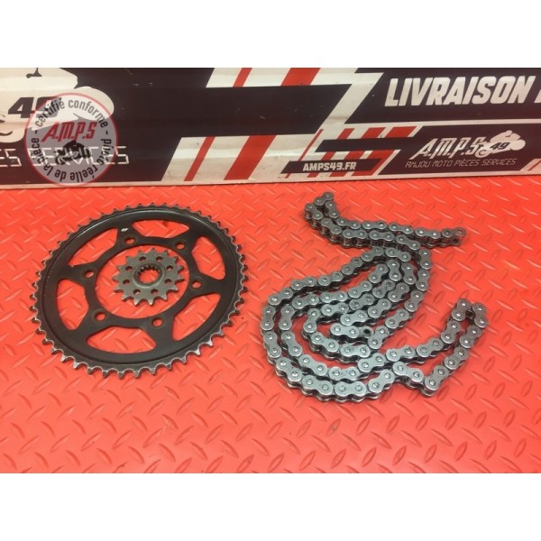 Kit chaine 15-47 Triumph Street Triple 675 R 2013 à 2016