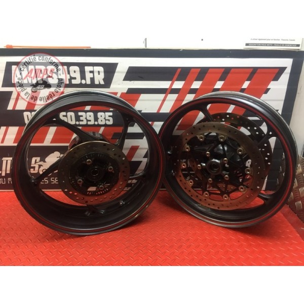 Paire de jantes Triumph Street Triple 675 R 2013 à 2016