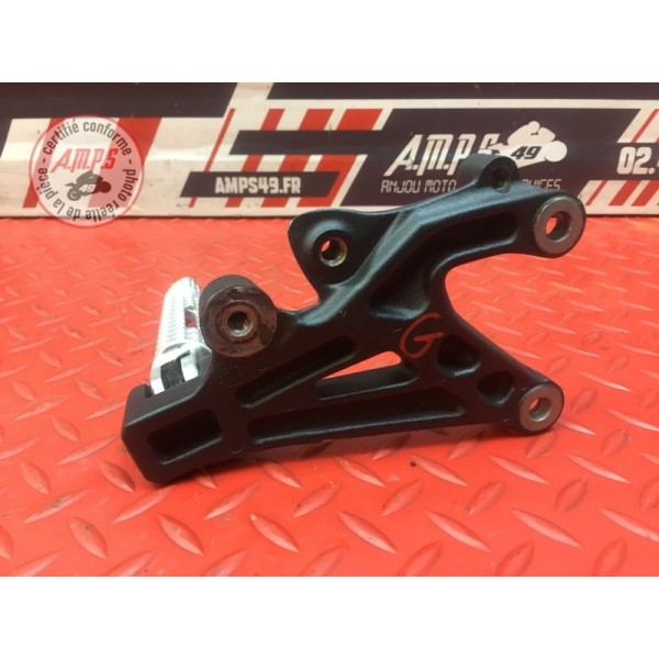 Platine repose pied gauche Triumph Street Triple 675 R 2013 à 2016
