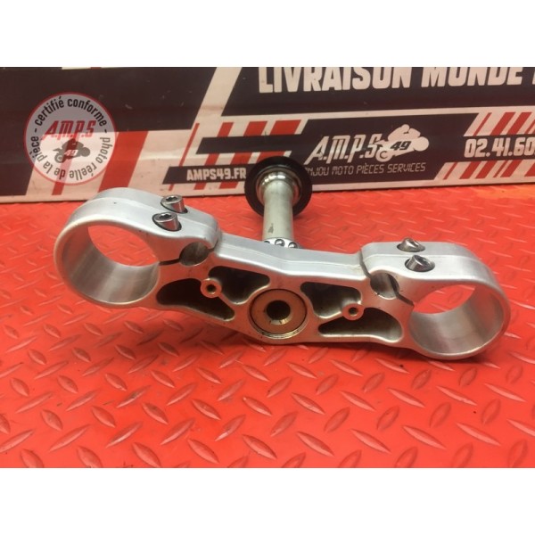 Te de fourche inférieur Triumph Street Triple 675 R 2013 à 2016