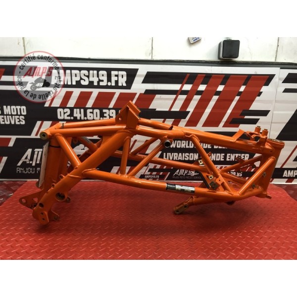 Cadre avec carte grise KTM 690 DUKE 4 2012 à 2015