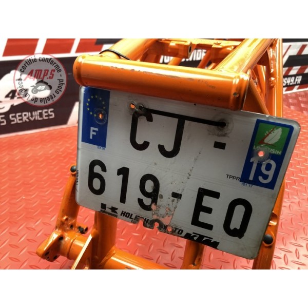 Cadre avec carte grise KTM 690 DUKE 4 2012 à 2015