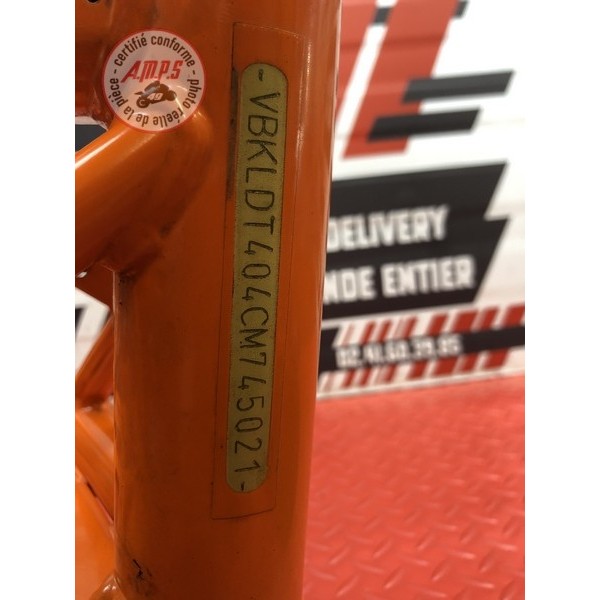 Cadre avec carte grise KTM 690 DUKE 4 2012 à 2015