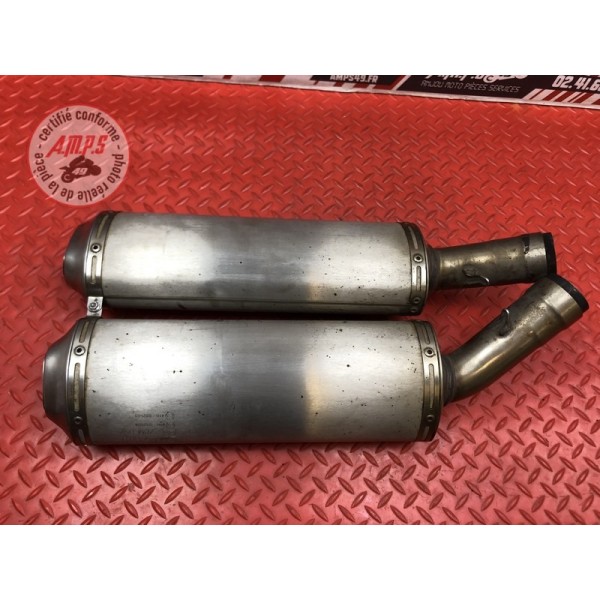 Paire de silencieux d'échappement d'origine Ducati 848 SBK 2008 à 2013