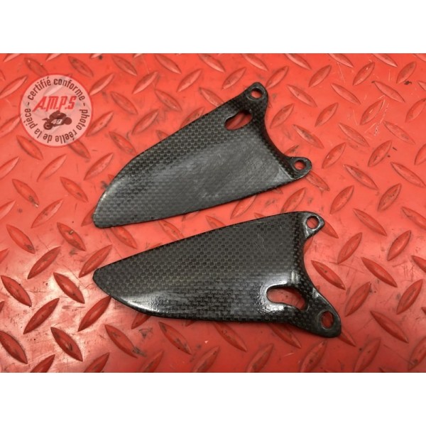 Paire de pare talon carbone Ducati 848 SBK 2008 à 2013