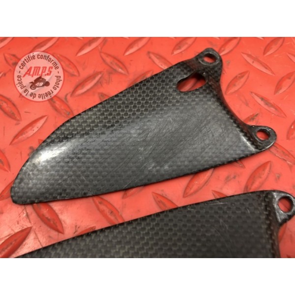 Paire de pare talon carbone Ducati 848 SBK 2008 à 2013