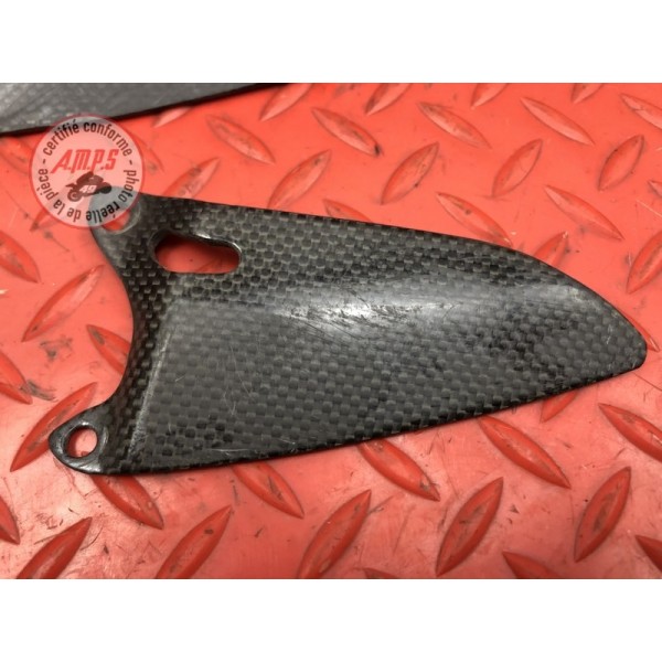 Paire de pare talon carbone Ducati 848 SBK 2008 à 2013