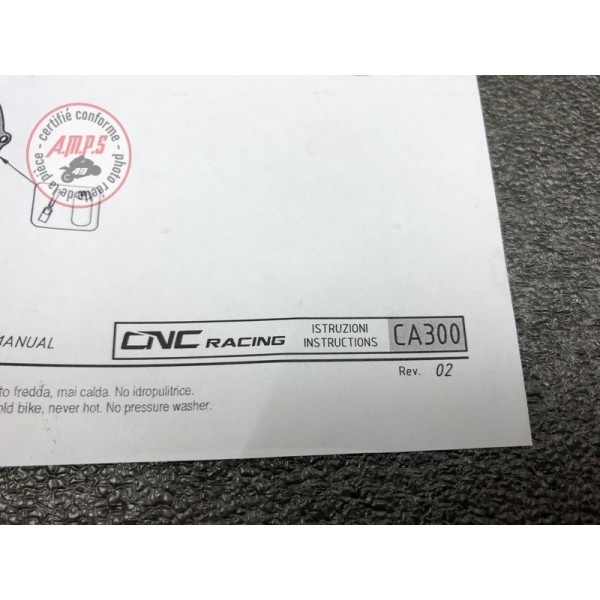 Couvercle d'embrayage CNC Racing MV-Agusta 800 Brutale RR 2017 à 2025