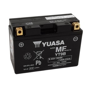 Batterie AGM Activated Pré-remplie YUASA YT9B (9B4)