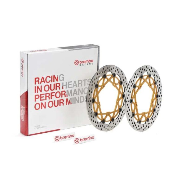PAIRE DE DISQUES BREMBO SUPERSPORT 320MM YAMAHA YZF1000-R1 2015- R6