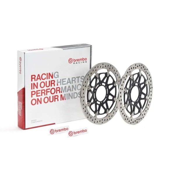 PAIRE DE DISQUES BREMBO T-DRIVE 320MM BMW S1000RR RACING 2019-
