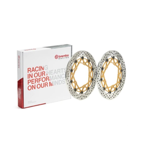 PAIRE DE DISQUES BREMBO SUPERSPORT 310MM YAMAHA YZF-R6 05-16/R1 2007