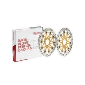 PAIRE DE DISQUES BREMBO SUPERSPORT 330MM APRILIA RSV4 RR/RF 2017-