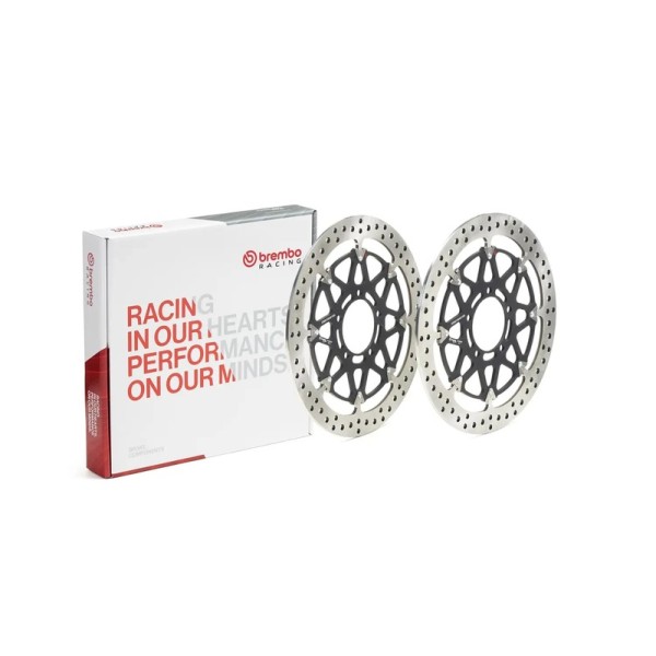 PAIRE DE DISQUES BREMBO T-DRIVE 330MM KAWASAKI ZX10 R ABS 16-