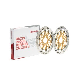 PAIRE DE DISQUES BREMBO SUPERSPORT 330MM DUCATI MONSTER 1200 '14