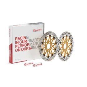 PAIRE DE DISQUES BREMBO SUPERSPORT 310MM GSXR600 06-/GSXR750 06-
