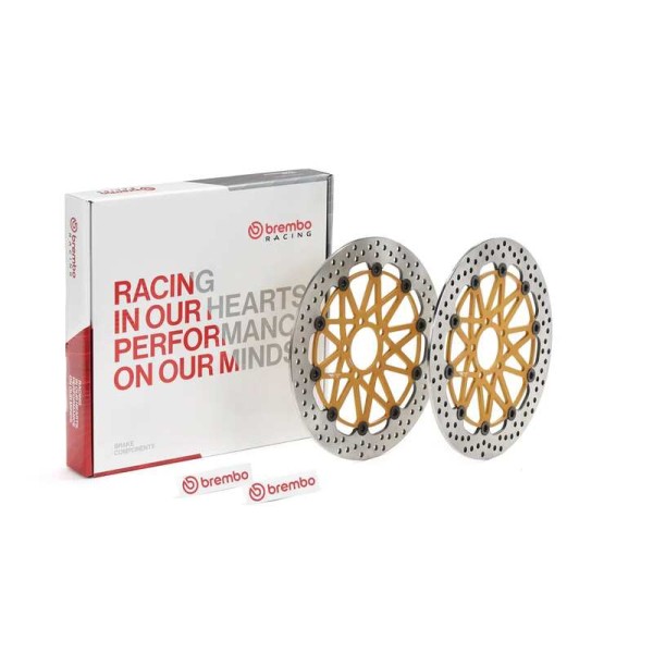PAIRE DE DISQUES BREMBO SUPERSPORT 310MM GSXR600 06-/GSXR750 06-