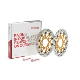 PAIRE DE DISQUES BREMBO SUPERSPORT 320MM VTR1000 SP1, SP2 00-06