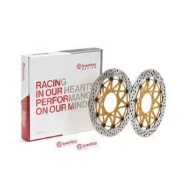 PAIRE DE DISQUES BREMBO SUPERSPORT 320MM HONDA CBR1000RR ABS 2009