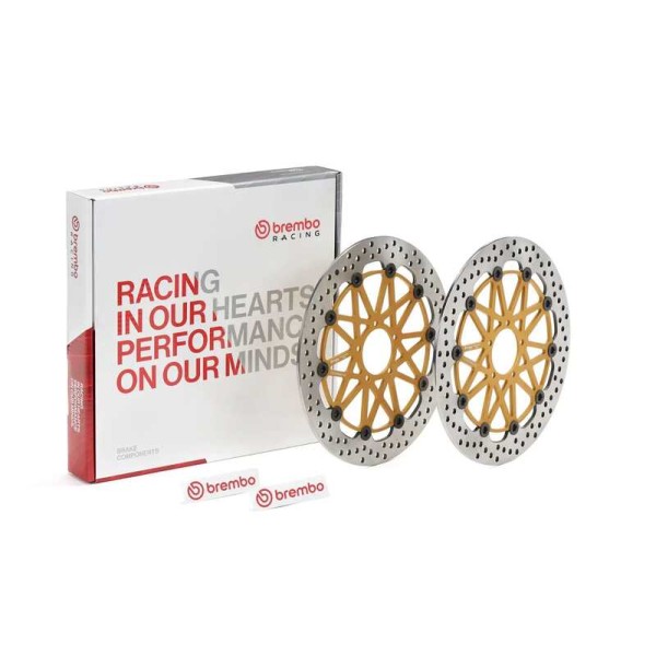 PAIRE DE DISQUES BREMBO SUPERSPORT 320MM YAMAHA YZF-R1 SP-LE 2006