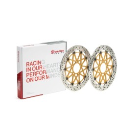 PAIRE DE DISQUES BREMBO SUPERSPORT 320MM GSXR600 97-03/GSXR750 96-03