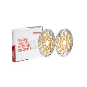 PAIRE DE DISQUES BREMBO SUPERSPORT 320MM BMW S1000RR 14- (JANTES HP4)