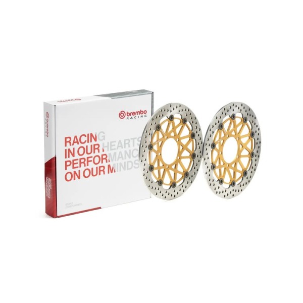 PAIRE DE DISQUES BREMBO SUPERSPORT 310MM TRIUMPH 675 07-