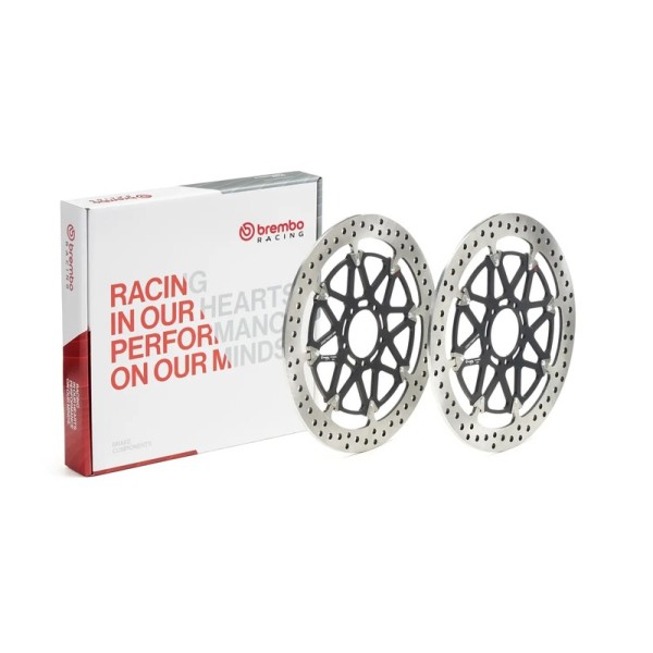 PAIRE DE DISQUES BREMBO T-DRIVE 320MM POUR YAMAHA R1 SP