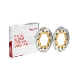 PAIRE DE DISQUES BREMBO SUPERSPORT 300MM YAMAHA YZF R6 99-02/R1 98-03