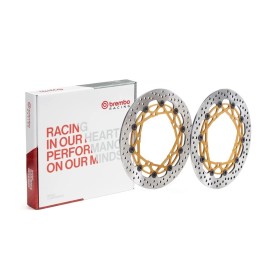 PAIRE DE DISQUES BREMBO SUPERSPORT 320MM TRIUMPH SPEED TRIPLE 08/11
