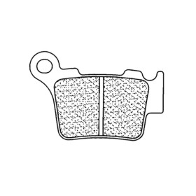 Plaquettes de frein CL BRAKES Usage: Arrière 1108 RX3
