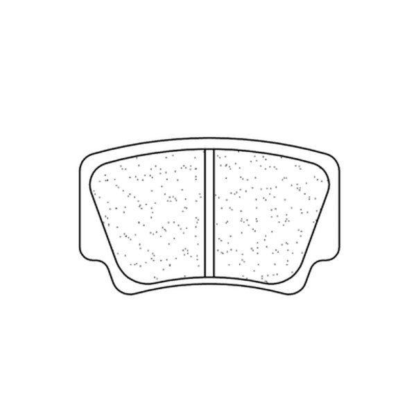 Plaquettes de frein CL BRAKES Usage: Quad 1205 ATV1