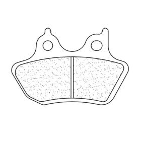 Plaquettes de frein CL BRAKES Usage: Arrière 1211 RX3