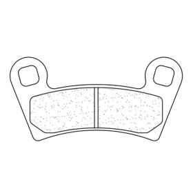 Plaquettes de frein CL BRAKES Usage: Quad 1220 ATV1