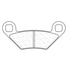 Plaquettes de frein CL BRAKES Usage: Quad 1222 ATV1
