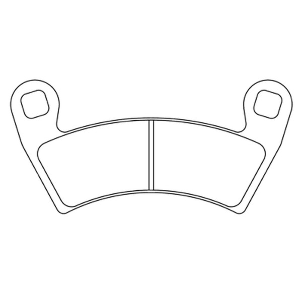 Plaquettes de frein CL BRAKES Usage: Quad 1229 ATV1