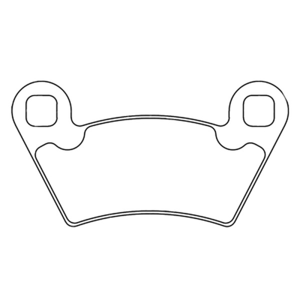 Plaquettes de frein CL BRAKES Usage: Quad 1230 ATV1