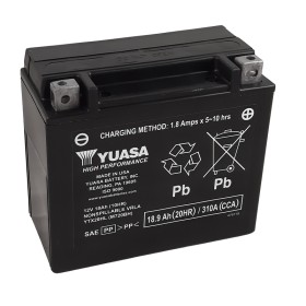 Batterie AGM Activated Pré-remplie YUASA YTX20HL (20HLBS)