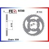 Kit chaîne Acier - KZ D-D3-D4 - 400 - KAWASAKI  1976-1977  