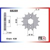 Kit chaîne Acier - VS Evolution - 125 - DAELIM  2000-2003  