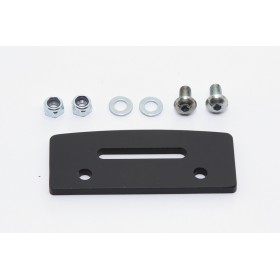 Plaque de montage HIGHSIDER pour divers feux de plaque d'immatriculation