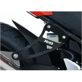 Kit suppression de reposes-pied R&G RACING arrière noir Honda CBR300RR