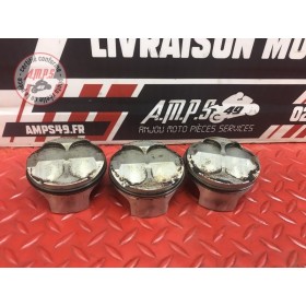 Lot de 3 Pistons Triumph 675 Street Triple R 2007 à 2010