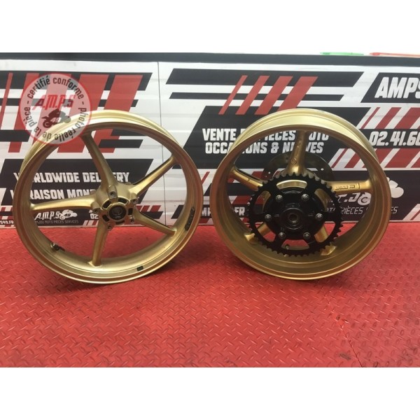 Paire de jantes Triumph 675 Street Triple R 2007 à 2010