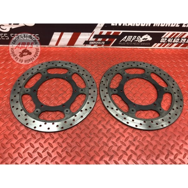Paire de disque de frein avant Yamaha FJR 1300 A 2013 à 2015