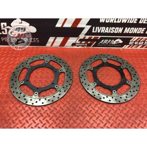 Paire de disque de frein avant Yamaha FJR 1300 A 2013 à 2015