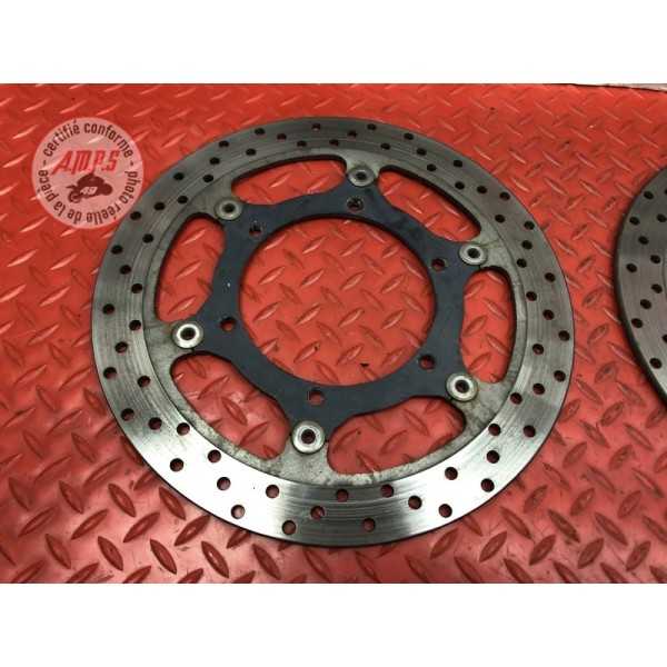 Paire de disque de frein avant Yamaha FJR 1300 A 2013 à 2015